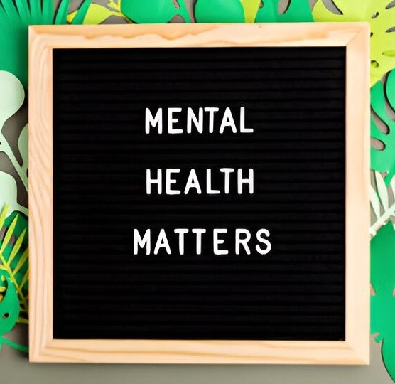 Mental health awareness illustration